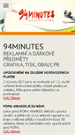 Mobile Screenshot of 94minutes.cz